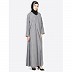 Denim executive coat Abaya